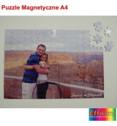 Super Foto puzzle MAGNETYCZNE ze zdjęciem A4 - 120 elementów