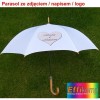 Biały parasol z Twoim zdjęciem na Dzień Kobiet