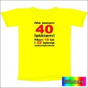 Śmieszna koszulka na 40 URODZINY